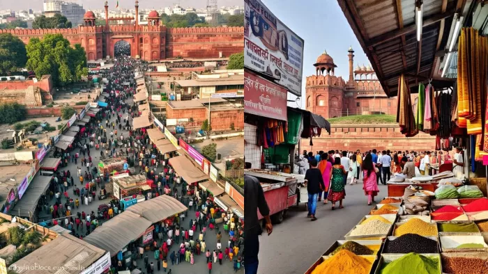 क्या आप जानते हैं चांदनी चौक का इतिहास (Picture Credit- Meta AI)