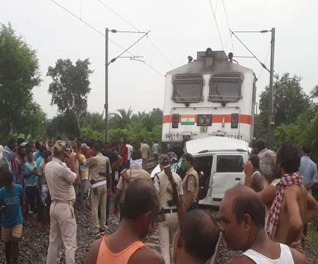 पटना में जनशताब्दी एक्सप्रेस व बोलेरो की भीषण टक्कर, हादसे में चार लोगों की मौत, कई की हालत नाजुक