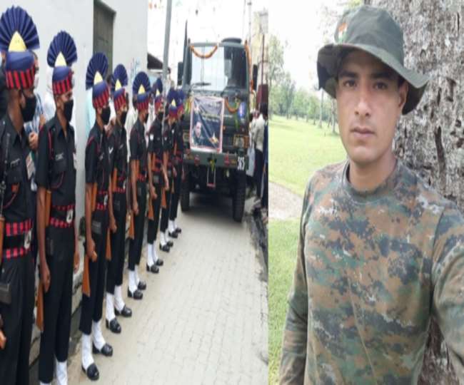 Meerut Soldier Death कश्मीर में घायल हुआ मेरठ का लाल, दिल्ली के