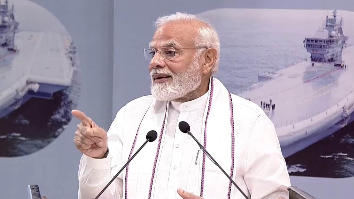 pm narendra modi says aatmanirbharta in defence is very crucial for the india of 21st century