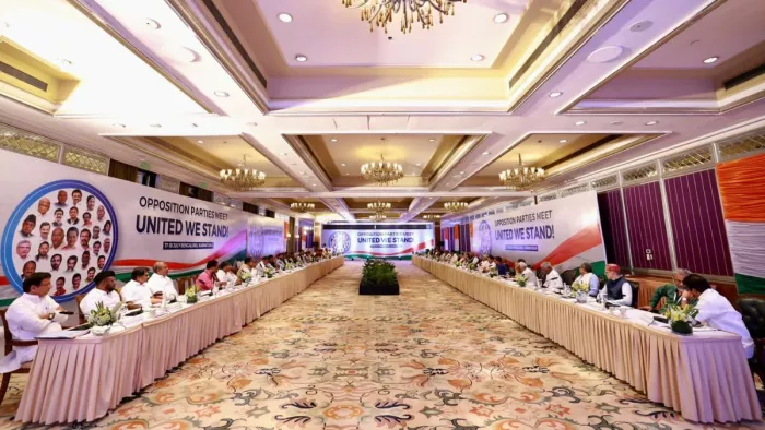 Bengaluru Opposition Parties Meeting। विपक्षी दलों के डिनर कार्यक्रम की तस्वीरें।
