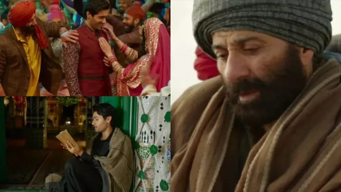 Still Images of Sunny Deol and Ameesha Patel from Gadar 2 Song Khairiyat