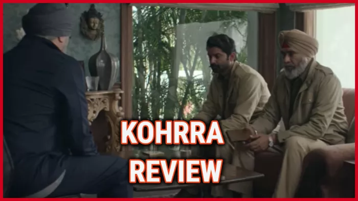 Kohrra Web Series Review Staring Barun Sobti Suvinder Vicky. Photo- screenshot