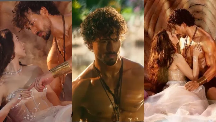 Tiger Shroff and Zahara Khan from Love Stereo Again Song