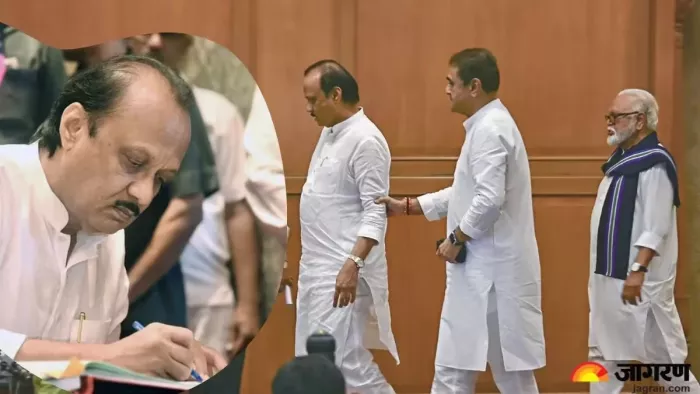 शरद गुट के नेता ने अजित पवार को लेकर एक बड़ा दावा किया है।(फोटो सोर्स: जागरण)