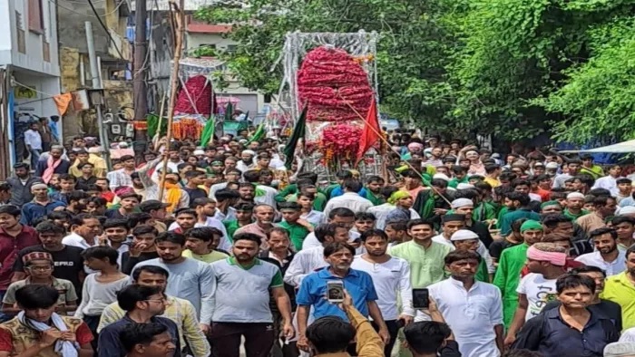 'मोहर्रम के जुलूस' को लेकर नाहन में विवाद (जागरण फाइल फोटो)