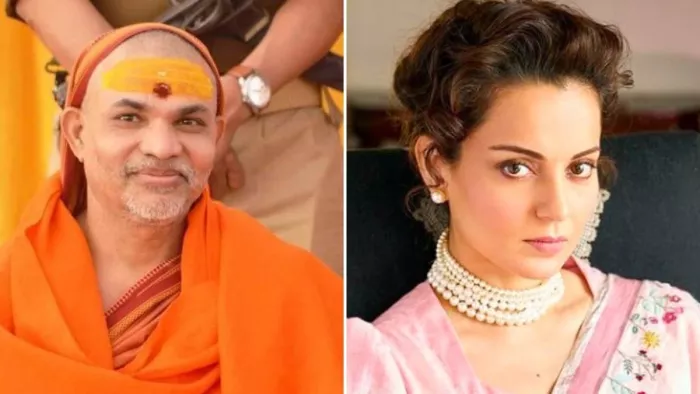 कंगना रनौत का शंकराचार्य पर निशाना (फोटो- जागरण)