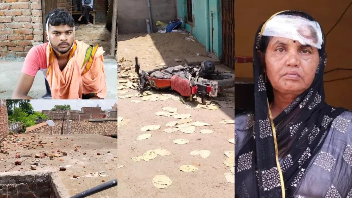 बिहार-झारखंड सीमा पर मुहर्रम जुलूस के दौरान उपद्रव (फोटो- जागरण)