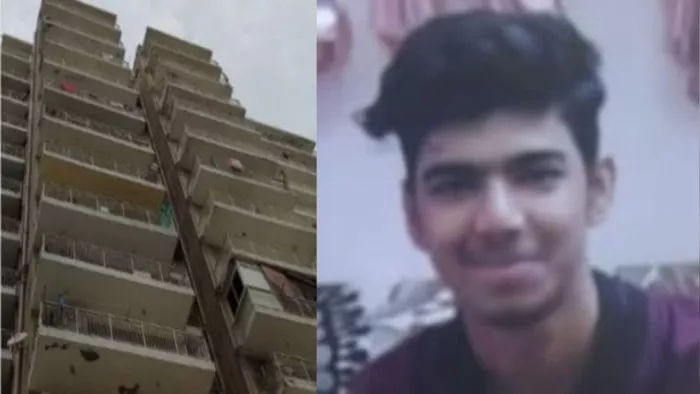 12वीं के छात्र ने 14वीं मंजिल से छलांग लगाकर दी जान। (जागरण फोटो)