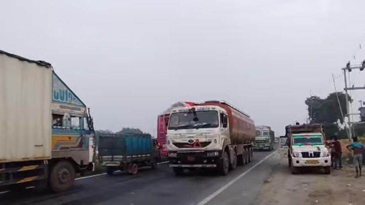 fatal truck collision tractor driver dies on araria nh27