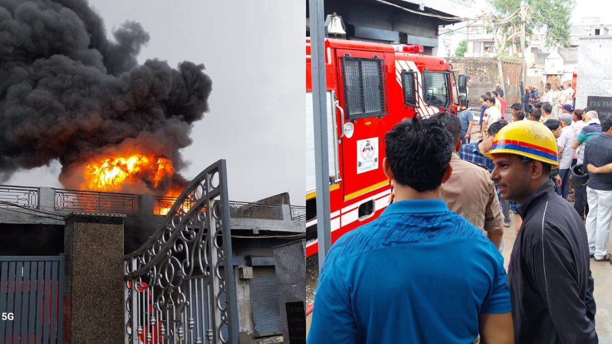 ncr delhi chemical factory fire major blaze erupts in sabhapur