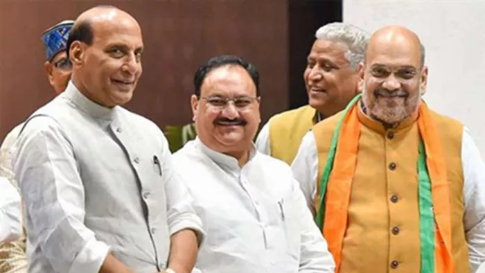 मानसून सत्र की तैयारी के लिए राजनाथ के घर मंत्रिसमूह की बैठक (फाइल फोटो)
