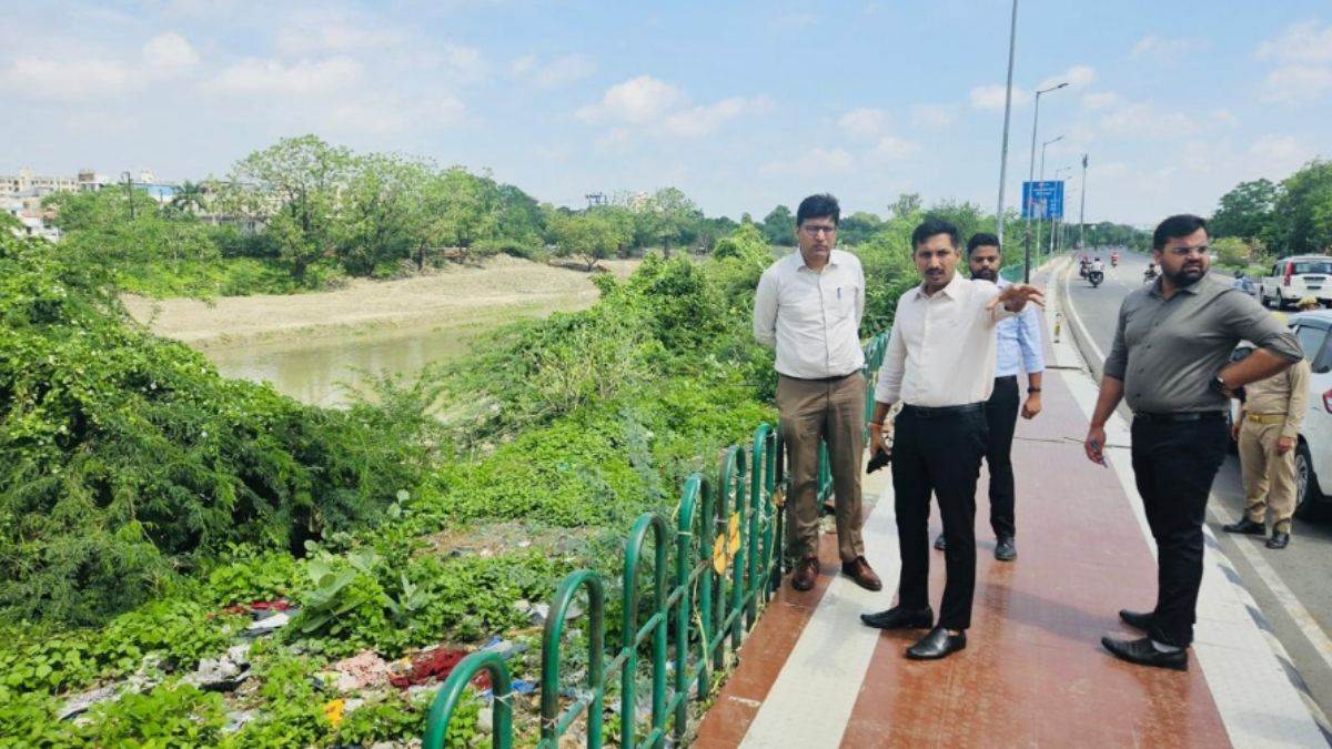 lucknow news kukrail river rejuvenated soumitra van development underway