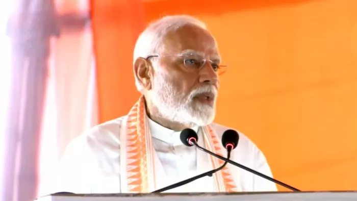 5000 करोड़ रुपये से अधिक की कई विकास परियोजनाओं को दिया तोहफा (फोटो: @BJP4India)