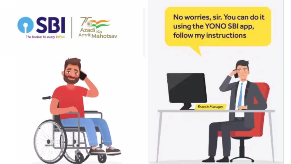 SBI at your doorstep: SBI Door Step Banking free Services For differently abled customers