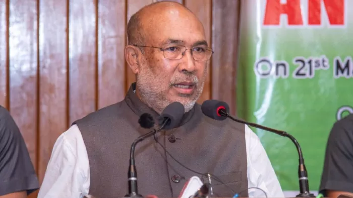मणिपुर के मुख्यमंत्री एन बीरेन सिंह (फाइल फोटो)