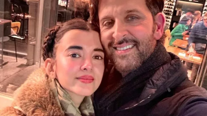 Hrithik Roshan with Saba Azad Photo Credit Instagram