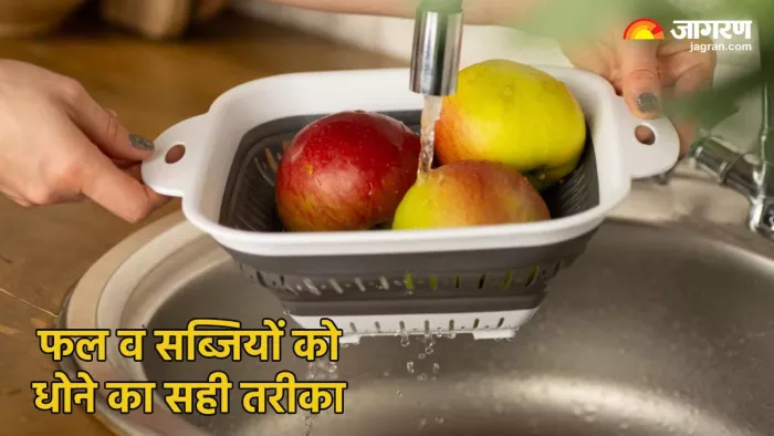 फल व सब्जियों को धोने का सही तरीका (Pic credit- freepik)