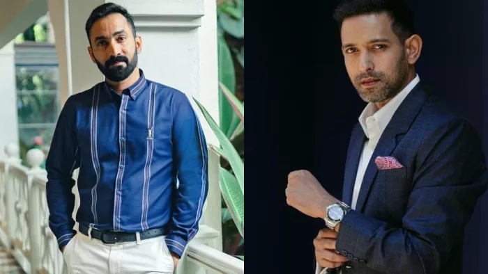 विक्रांत मैसी और दिनेश कार्तिक (फोटो इंस्टाग्राम)