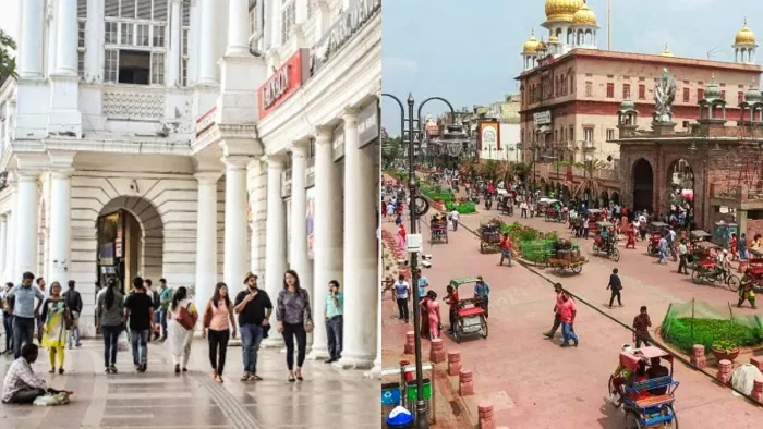 चांदनी चौक, कनॉट प्लेस फिल्म निर्माताओं की पहली पसंद।