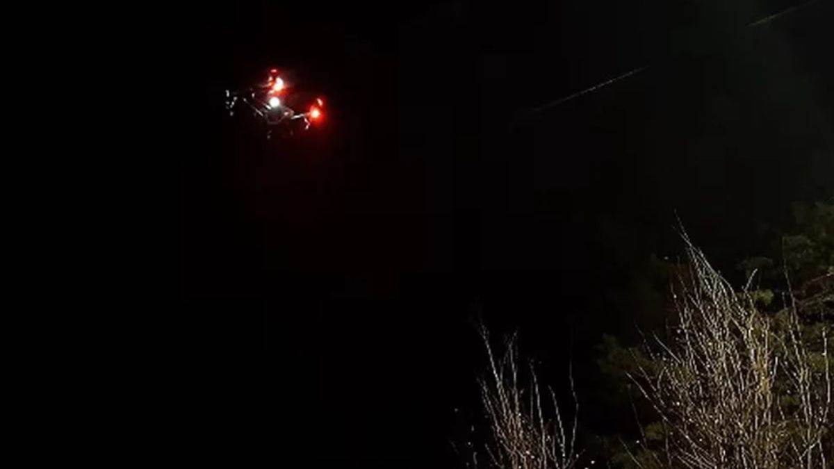 ncr faridabad news drone activity raises concerns in rural areas