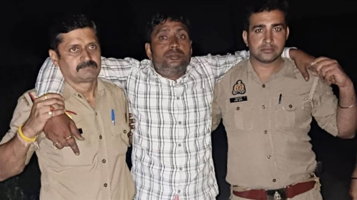 hapur encounter notorious criminal injured in police encounter and accomplice escapes