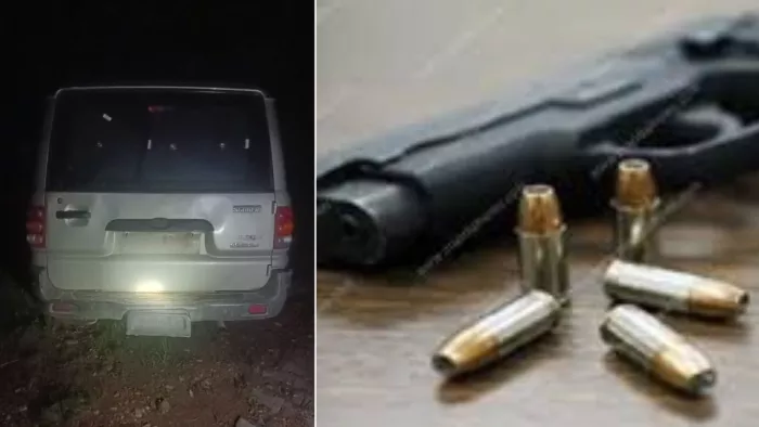 देहरा पुलिस की ओर से पकड़ी गई लावारिस स्कॉर्पियो।
