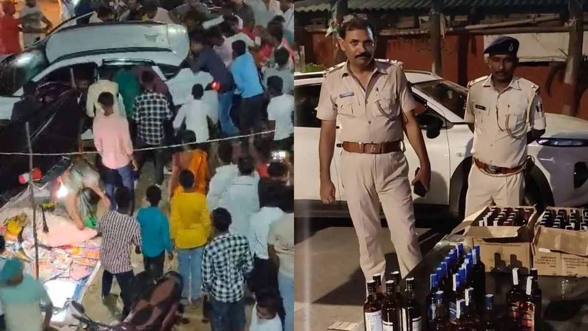 VIDEO: बिहार में शराब ही शराब! गाड़ी का शीशा तोड़कर बोतलें लूटने लगे लोग, सिस्टम की खुली पोल