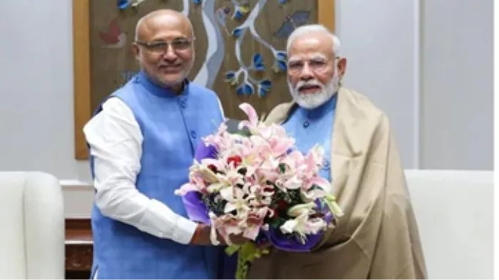 Vice President Election: राजग उम्मीदवार सीपी राधाकृष्णन को कई विपक्षी दलों का भी समर्थन मिल सकता है। (फोटो सोर्स: पीटीआई)