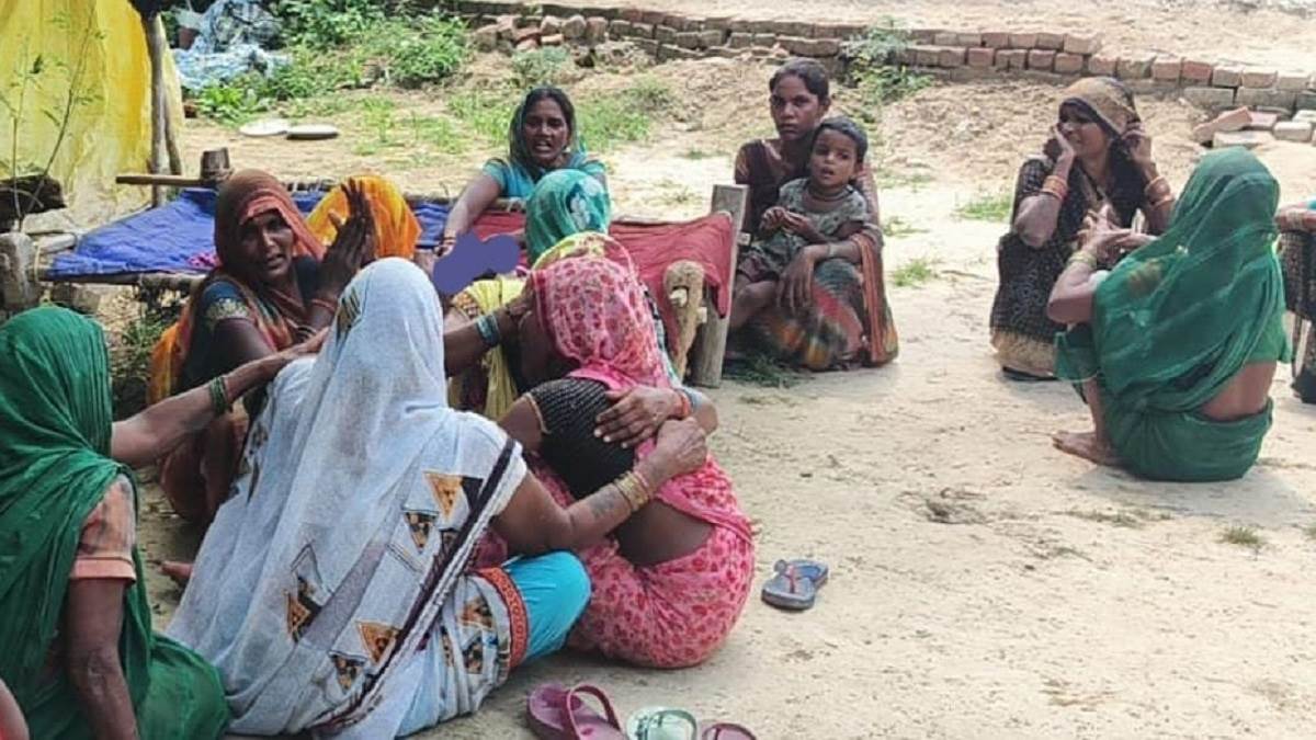 pratapgarh tragedy toddler drowns in pit dug on forest land