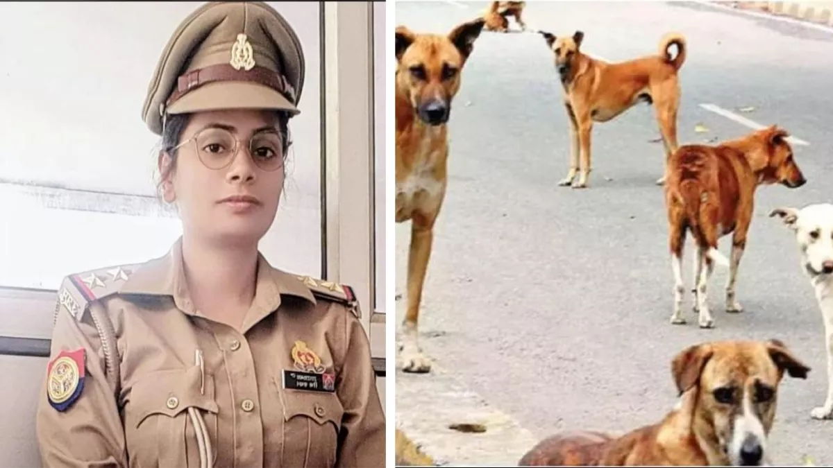 कानपुर की महिला सब इंस्पेक्टर की मौत ने झकझोरा, गाजियाबाद में कुत्ते से टकराई उनकी स्कूटी