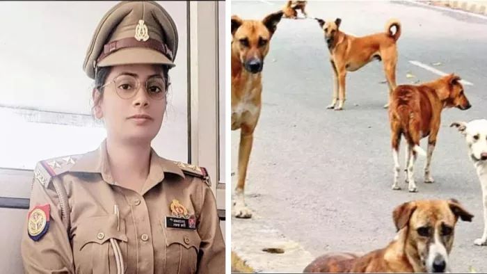 कानपुर की महिला सब इंस्पेक्टर की मौत ने झकझोरा, गाजियाबाद में कुत्ते से टकराई उनकी स्कूटी