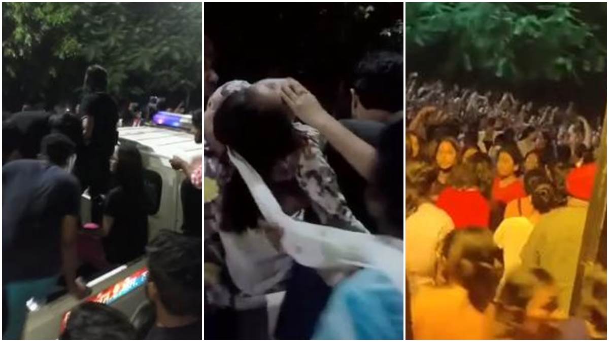 Chandigarh Girls Hostel MMS Scandal: 60 छात्राओं के नहाते हुए वीडियो बना  वायरल करवाने वाली छात्रा हिरासत में, यूनिवर्सिटी में प्रदर्शन - Chandigarh  Girls Hostel MMS Scandal ...