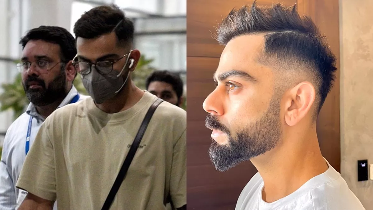 Virat Kohli new hairstyle ahead of Asia Cup 2023