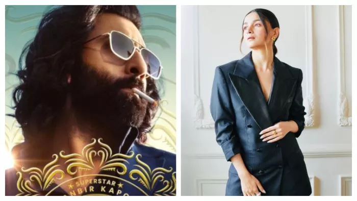 Ranbir Kapoor Look from Animal and File Photo of Alia Bhatt