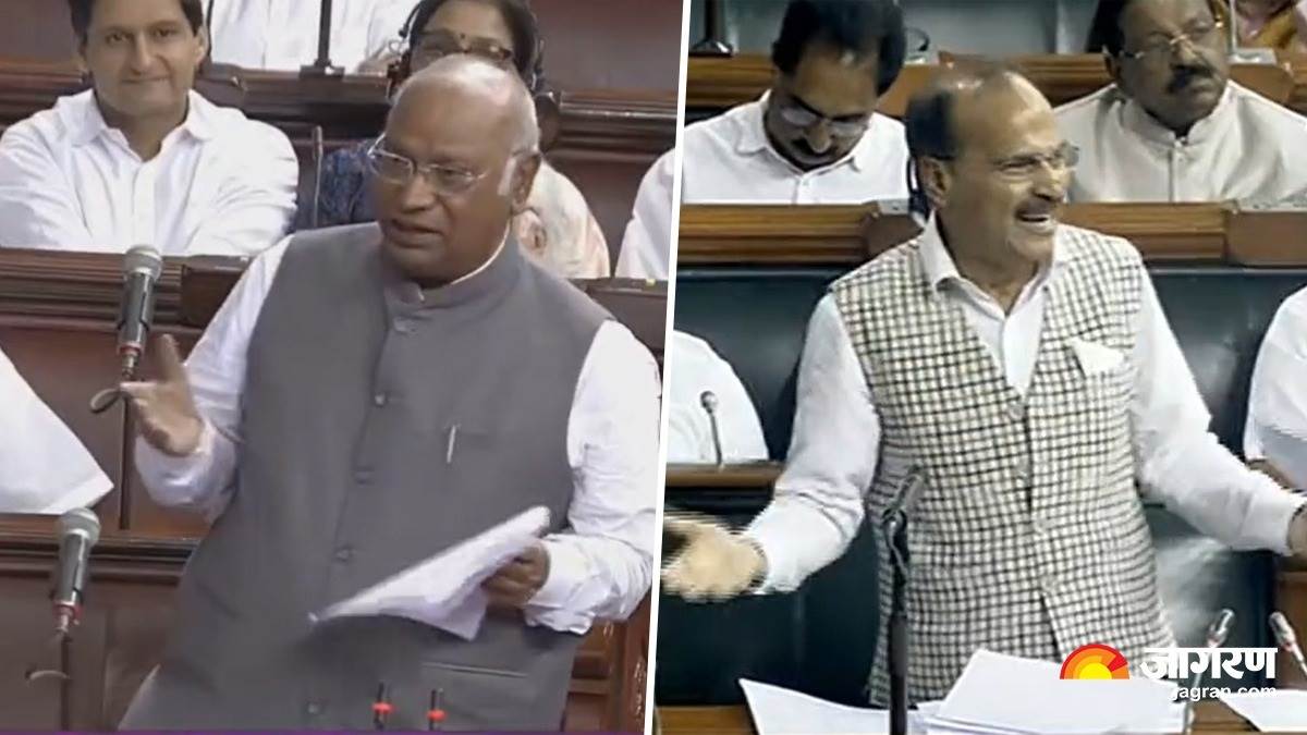 parliament special session 2023 adhir ranjan chowdhury and mallikarjun kharge raises question from modi government on bharat vs india row
