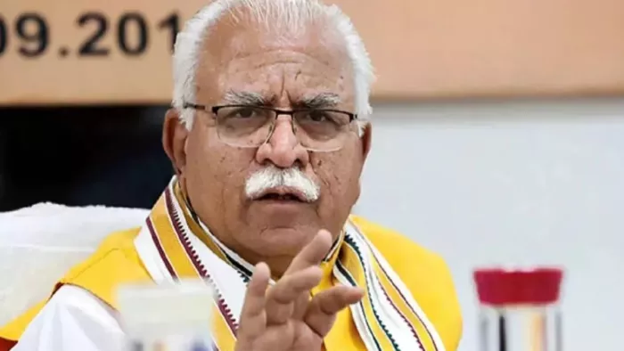 विधायक मामन खान की रिमांड बढ़ने पर बोले सीएम मनोहर लाल खट्टर (फाइल फोटो)।