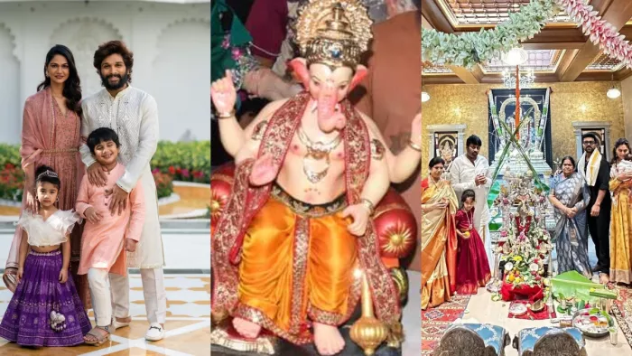 Ganesh Chaturthi 2023, Ram Charan, Allu Arjun