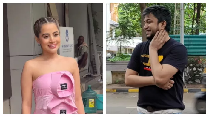Man wearing Pants in Different Style Goes Viral Urfi Javed Reacts