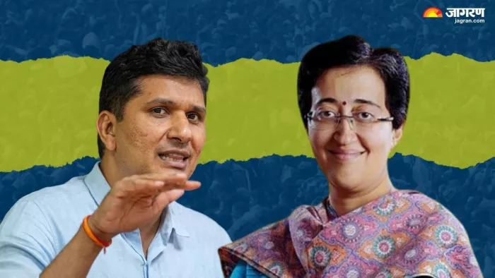 Delhi New CM: सीएम पद की दौड़ में भी आतिशी से पीछे रह गए सौरभ भारद्वाज। फाइल फोटो