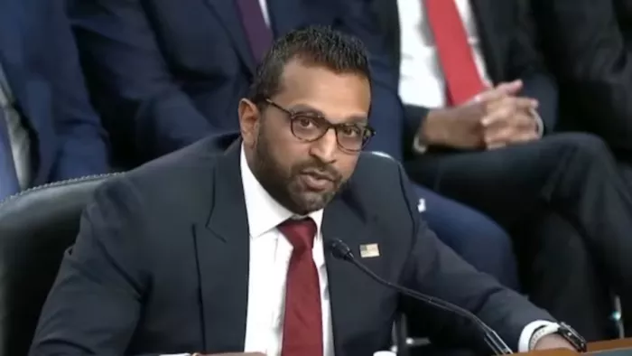इजराइल पर अमेरिकी रुख को लेकर FBI डायरेक्टर काश पटेल का विरोध (फाइल)