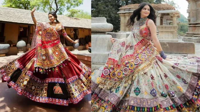 कैसे स्टाइल करें अपना गरबा लुक? (Picture Courtesy: Freepik)