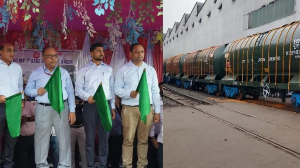 जमालपुर रेल कारखाना ने रचा इतिहास, देश का पहला अत्याधुनिक बीटीपीएन टैंक वैगन एम-1 तैयार