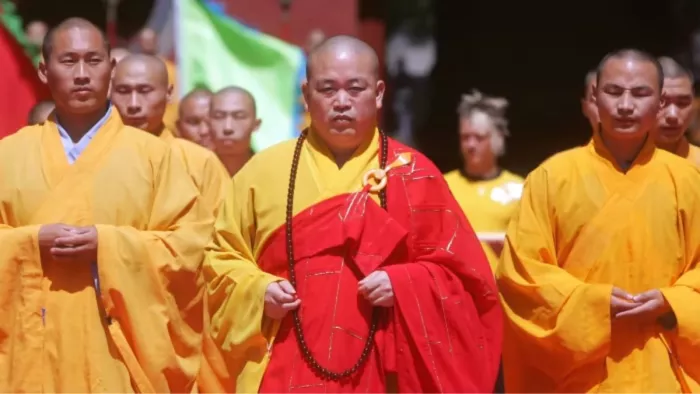 शाओलिन मंदिर के प्रमुख शी योंगक्सिन पर लगे गंभीर आरोप। (फाइल फोटो)