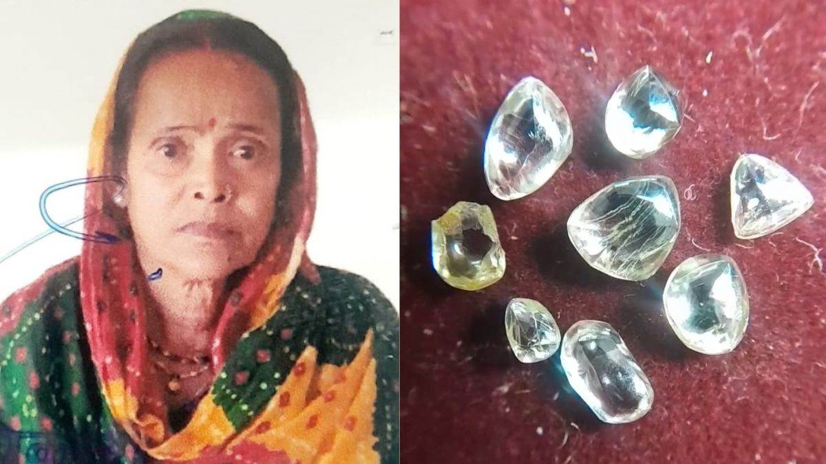 panna diamond find woman laborer strikes gold with multiple diamonds