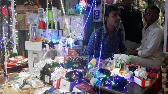 Most of the gift items in Indian market are from China