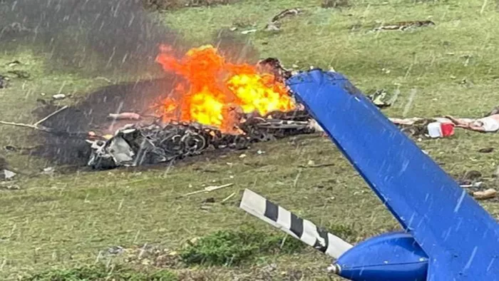 Kedarnath Helicopter Crash : केदारनाथ में एक हेलीकॉप्टर के दुर्घटनाग्रस्त। जागरण