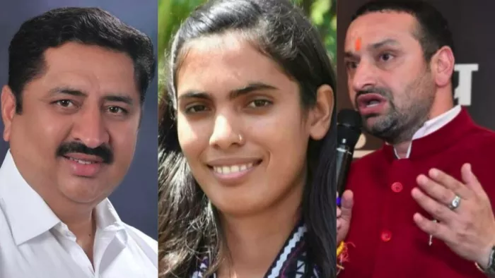 नालागढ़ से धर्मपाल सिंह, नाचन से जबना चौहान और शिमला शहरी से आप प्रत्याशी गौरव।