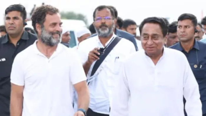 राहुल गांधी की भारत जोड़ो यात्रा से मप्र में चुनाव अभियान की शुरुआत करेगी कांग्रेस। फाइल फोटो