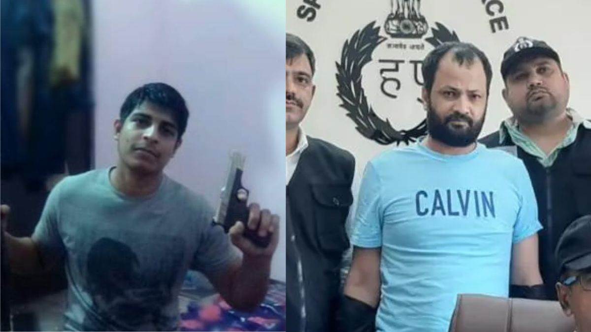 ncr nia raids the house of gangster raju basaudi and akshay palda in sonipat